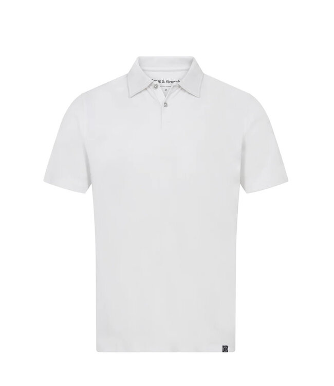 White Ishigaki Polo