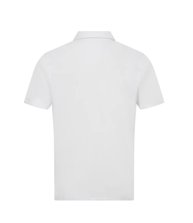 White Ishigaki Polo