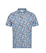 BRUUN & STENGADE Blue Iriomote Leaf Polo