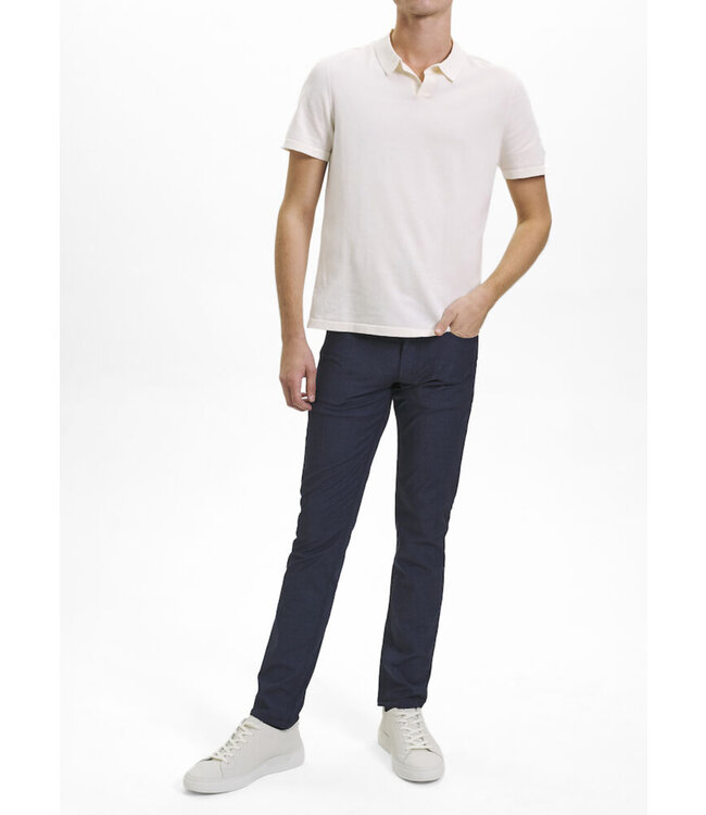Slim Fit Blue 5 Pocket Pants