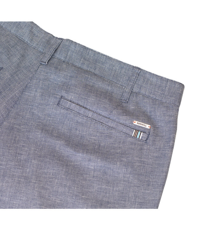 Modern Fit Light Blue Casual Pants