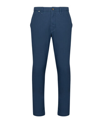 SUNWILL Modern Fit Blue Cotton Pants