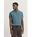 Teal Knit Sweater Polo