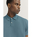 Teal Knit Sweater Polo