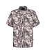 Modern Fit Grey Pink Camp Shirt