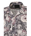 Modern Fit Grey Pink Camp Shirt
