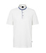 BUGATTI White Pique Henley T-Shirt