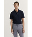Navy Basketweave Polo