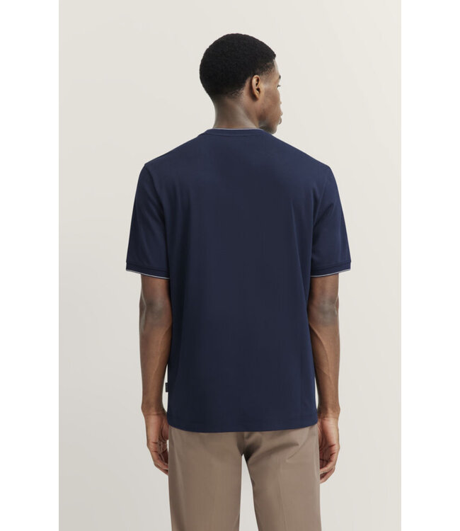 Navy Pique T-Shirt