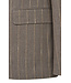 Modern Fit Mid Brown Pin Striped Double Breasted Sport Coat