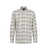 BUGATTI Modern Fit White Feather Shirt