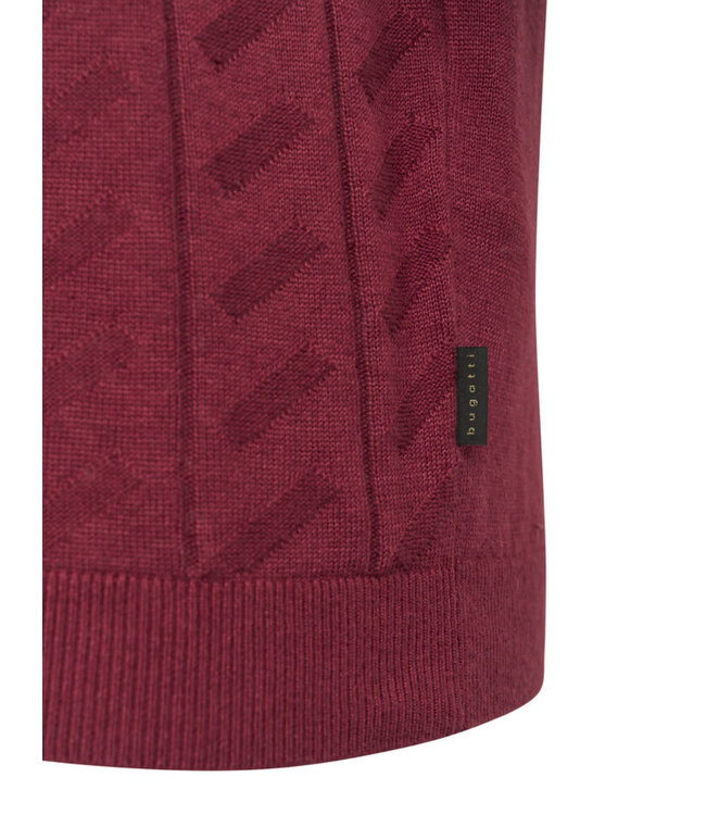 Burgundy Sweater Polo