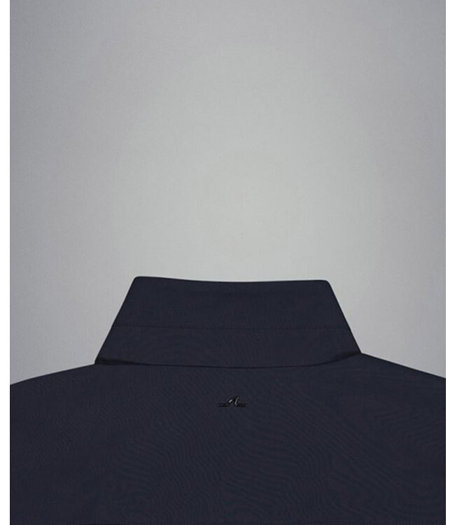 Black Stretch Zippered Jacket