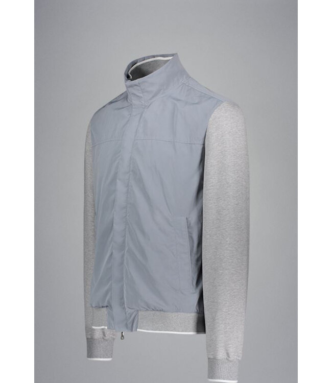 Grey Multi Media Full Zip