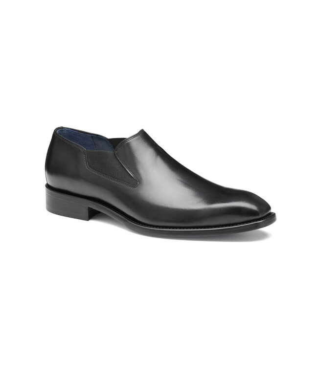 Black Italian Larson Calfskin Shoes