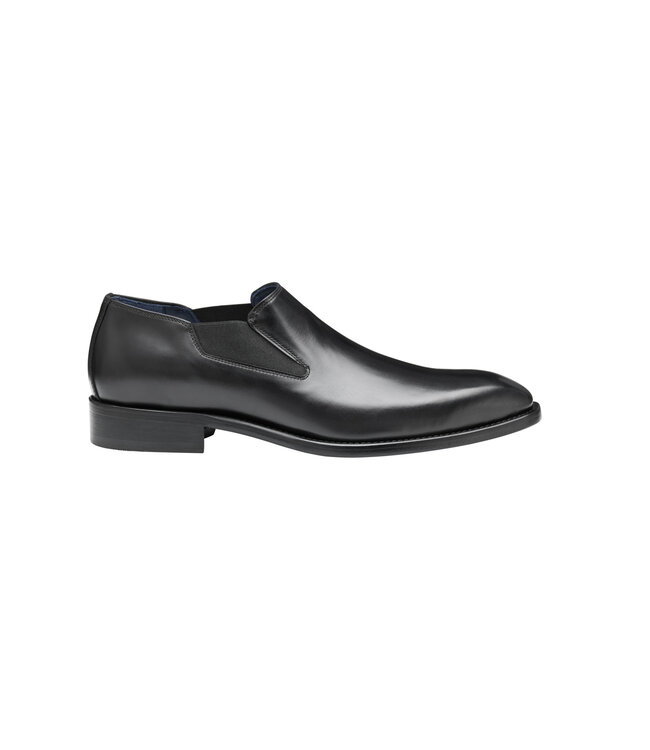 Black Italian Larson Calfskin Shoes