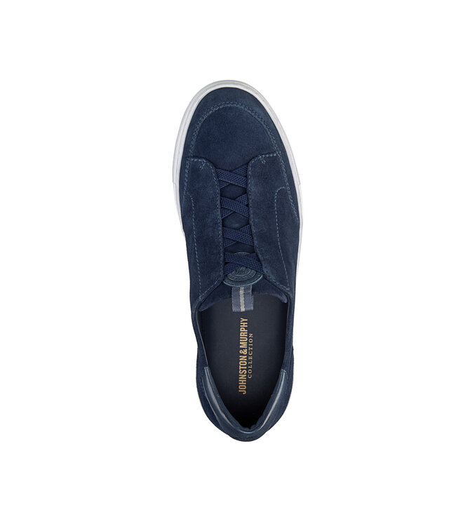 Navy Slip-On Anson Suede Sneakers