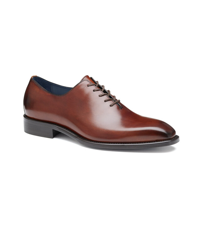 Mahogany Lace Up Calfskin Larson Shoes