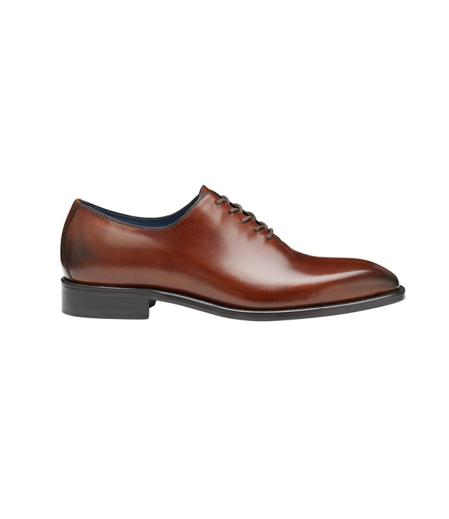 Mahogany Lace Up Calfskin Larson Shoes