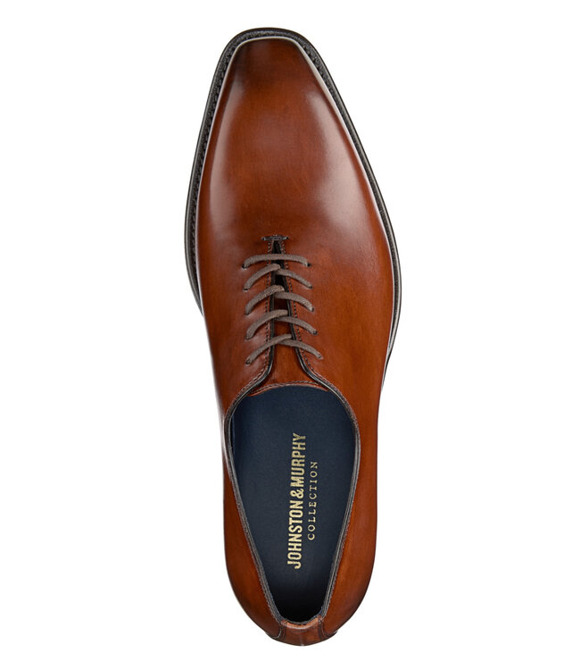 Mahogany Lace Up Calfskin Larson Shoes