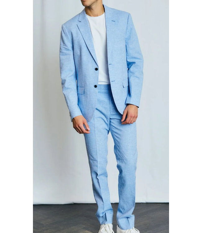 Classic Fit Light Blue Pollino Suit