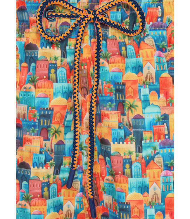 Colourful Town Swim Trunks