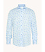 A FISH NAMED FRED Modern Fit Blue Butterfly Shirt