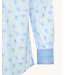 Modern Fit Blue Butterfly Shirt