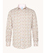 A FISH NAMED FRED Modern Fit Ecru Fish Shirt