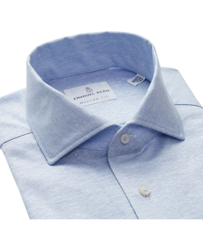 Slim Fit Blue Oxford Shirt