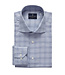Modern Fit Blue Glencheck Shirt