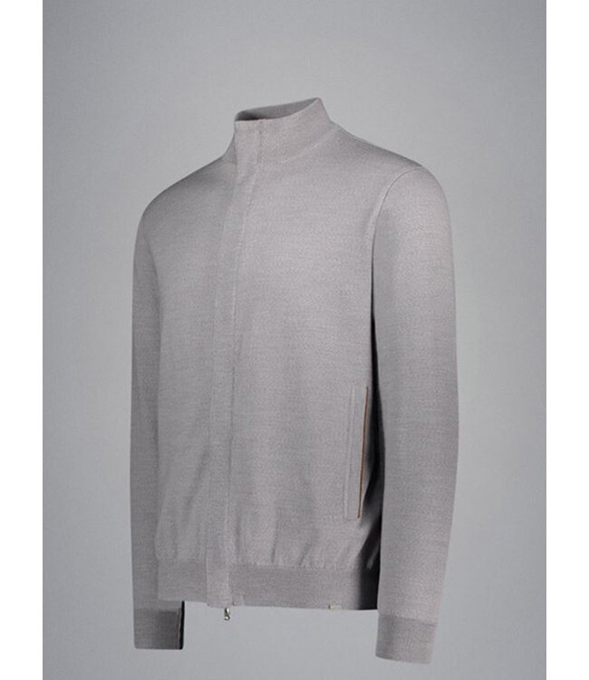 Teal Full Zip  Sweater