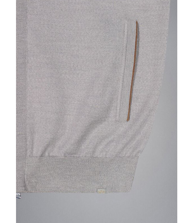 Teal Full Zip  Sweater