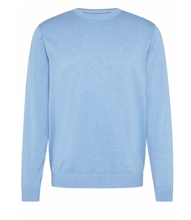 Blue Crew Neck Sweater