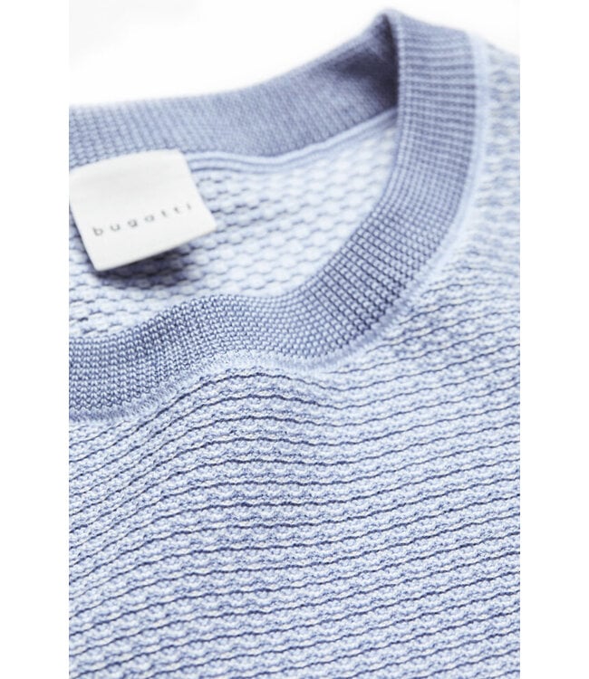 Light Blue Patterned Sweater