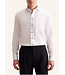 Modern Fit White Navy Trim Dress Shirt