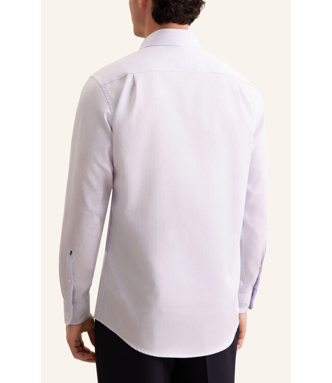 Classic Fit Blue Small Dot Dress Shirt