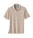 Tan Johnny Collar Polo