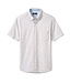 Classic Fit Tan Blue Print Shirt