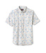 Classic Fit White Floral Shirt