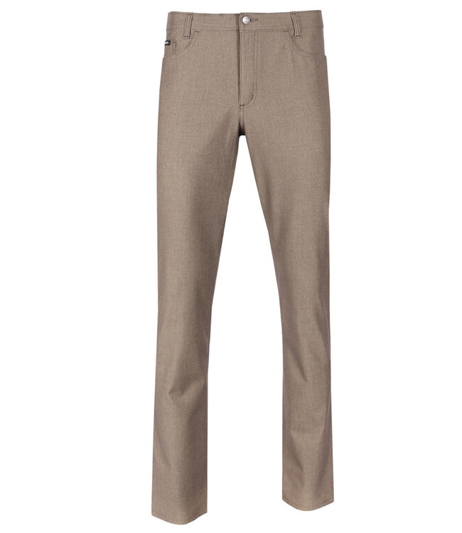 Modern Fit Taupe 5 Pocket Pants