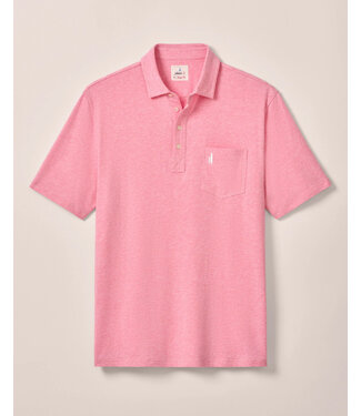 JOHNNIE-O Petal Pink Heathered Original Polo