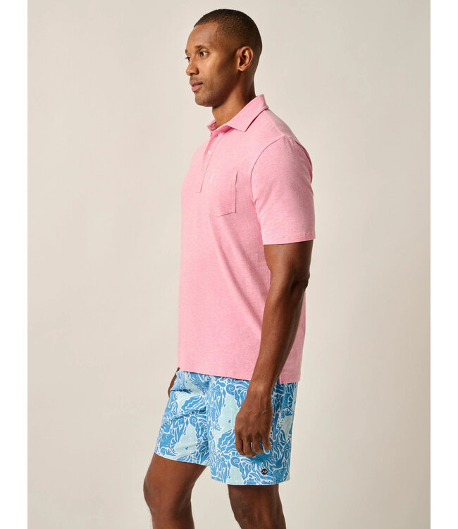Petal Pink Heathered Original Polo