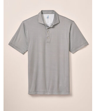 JOHNNIE-O Black Link Polo