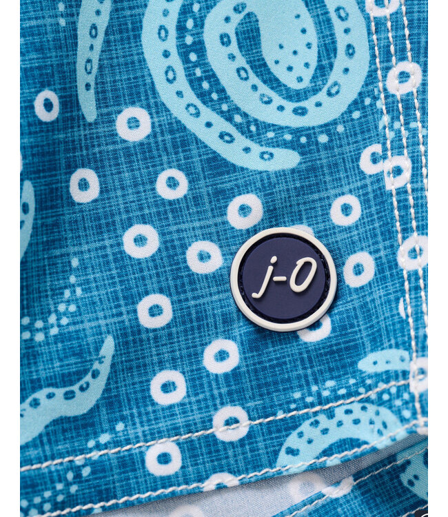 Barrels Blue Big Blue Swim Trunks