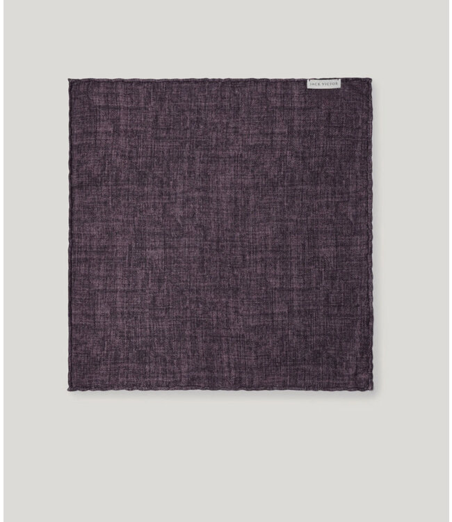 Purple Notre Dame Pocket Square