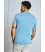 Light Blue Aaran Knit Polo