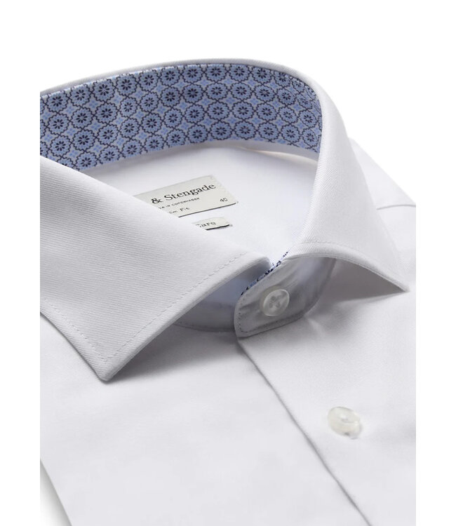Slim Fit Navone White Shirt