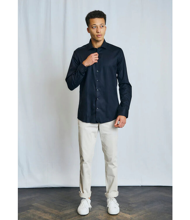 Slim Fit Black Miles Shirt