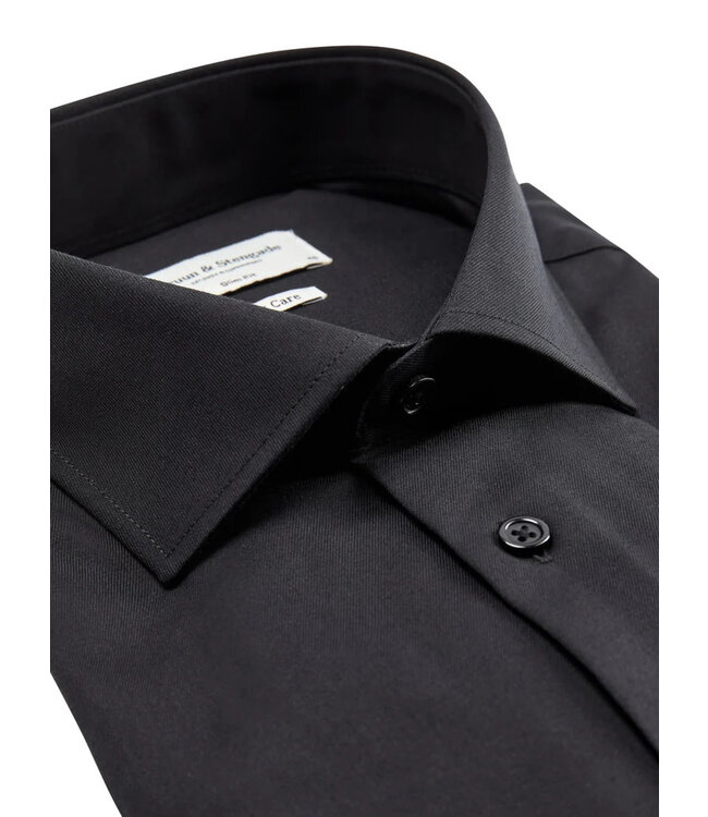 Slim Fit Black Miles Shirt